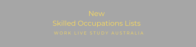 New Skilled Occupations Lists